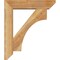 Ekena Millwork Westlake Slat Rough Sawn Bracket w/ Offset Brace, Western Red Cedar, 6"W x 24"D x 28"H BKT0604X24X28WTL06RWR - alternate 4